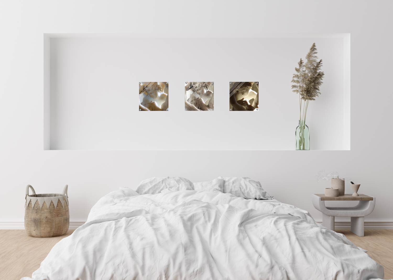 Z Collection - Canova Cupid's Kiss Kissing Wall in Acrylic