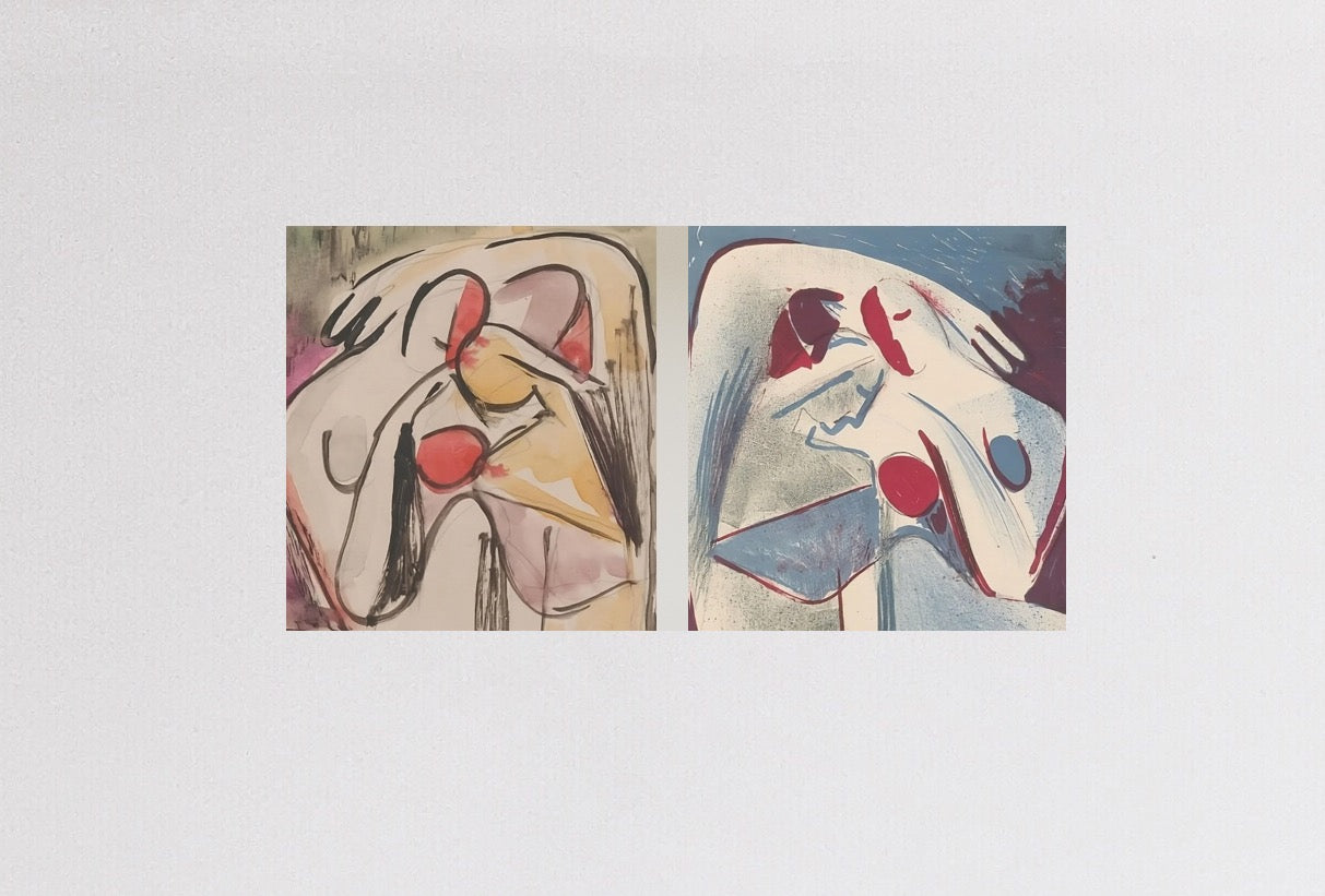 Z Collection - Galanda Kissing Wall in Canvas