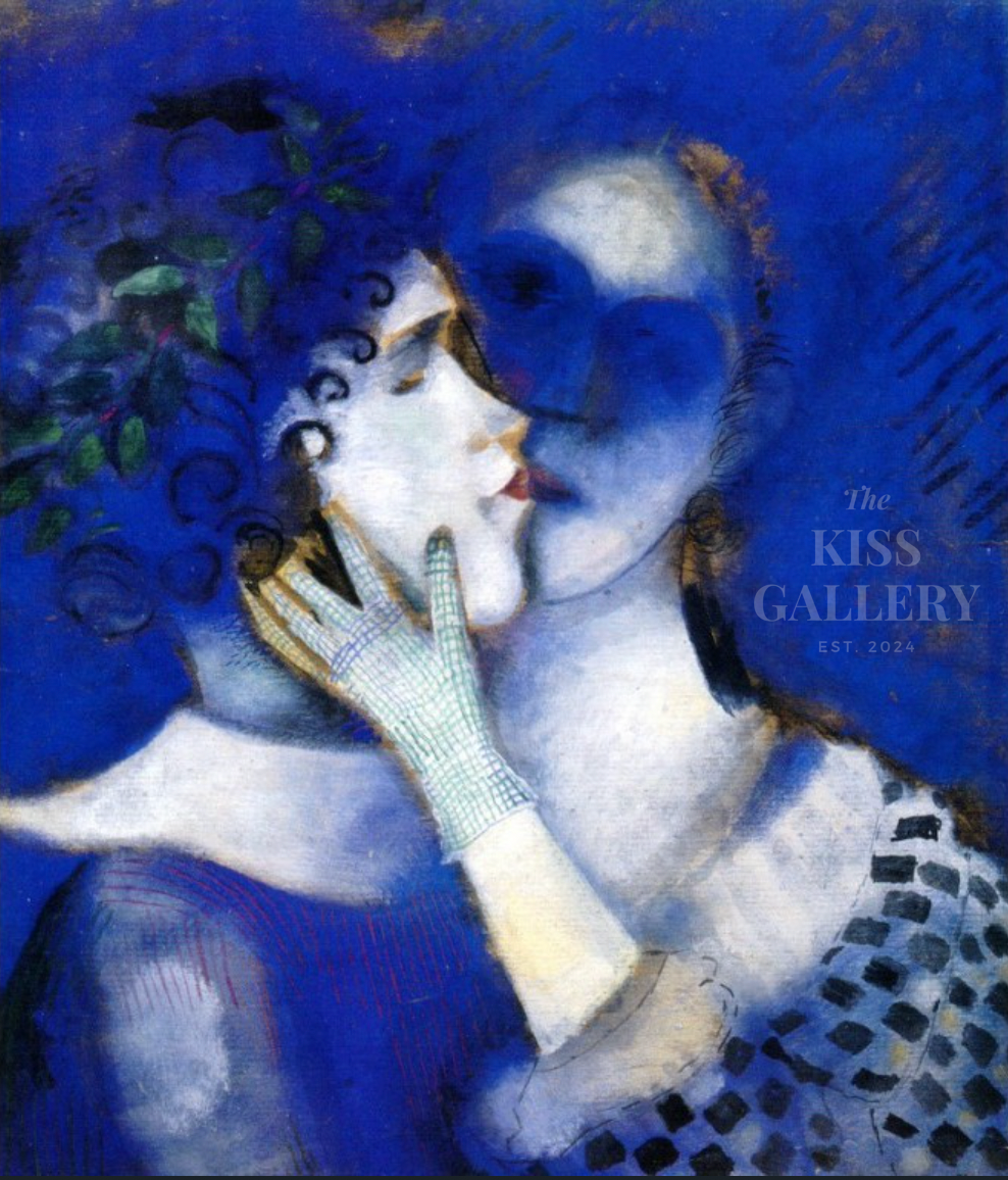 Marc Chagall - "Blue Lovers"