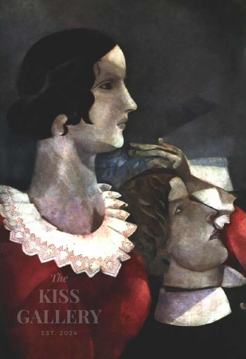 Marc Chagall - "Grey Lovers"