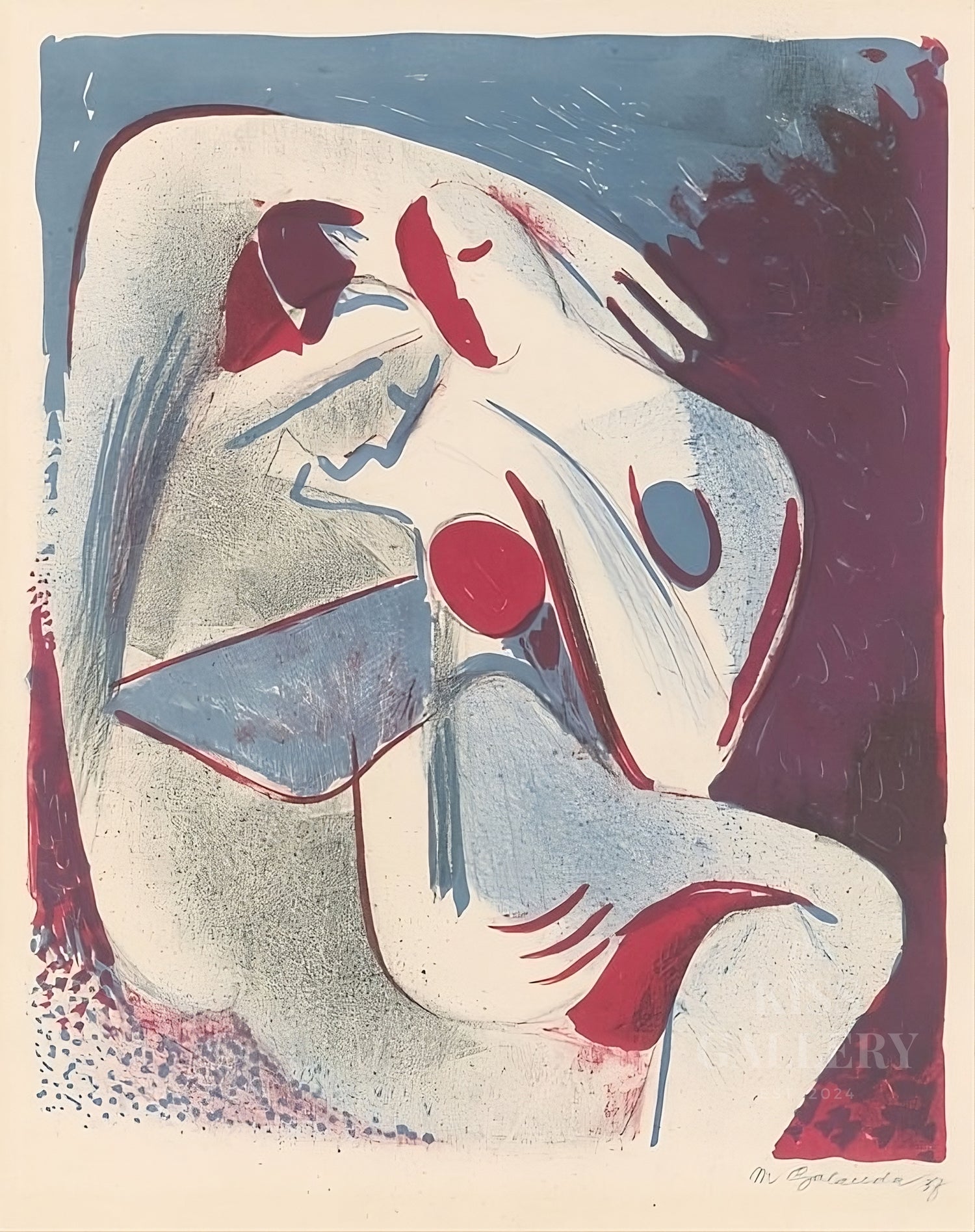 Mikuláš Galanda - "Lovers (1937)"