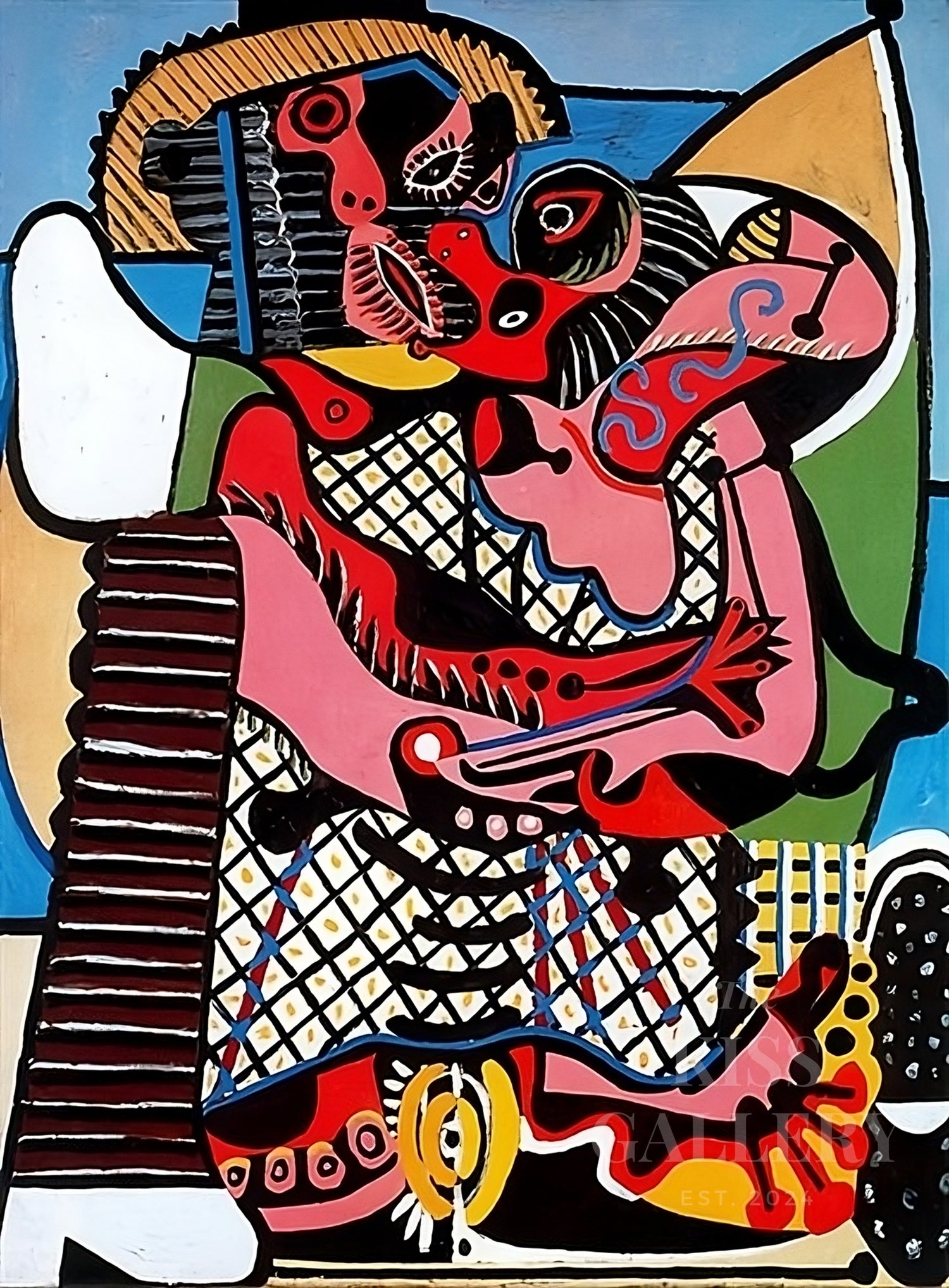 Pablo Picasso - "The Kiss"